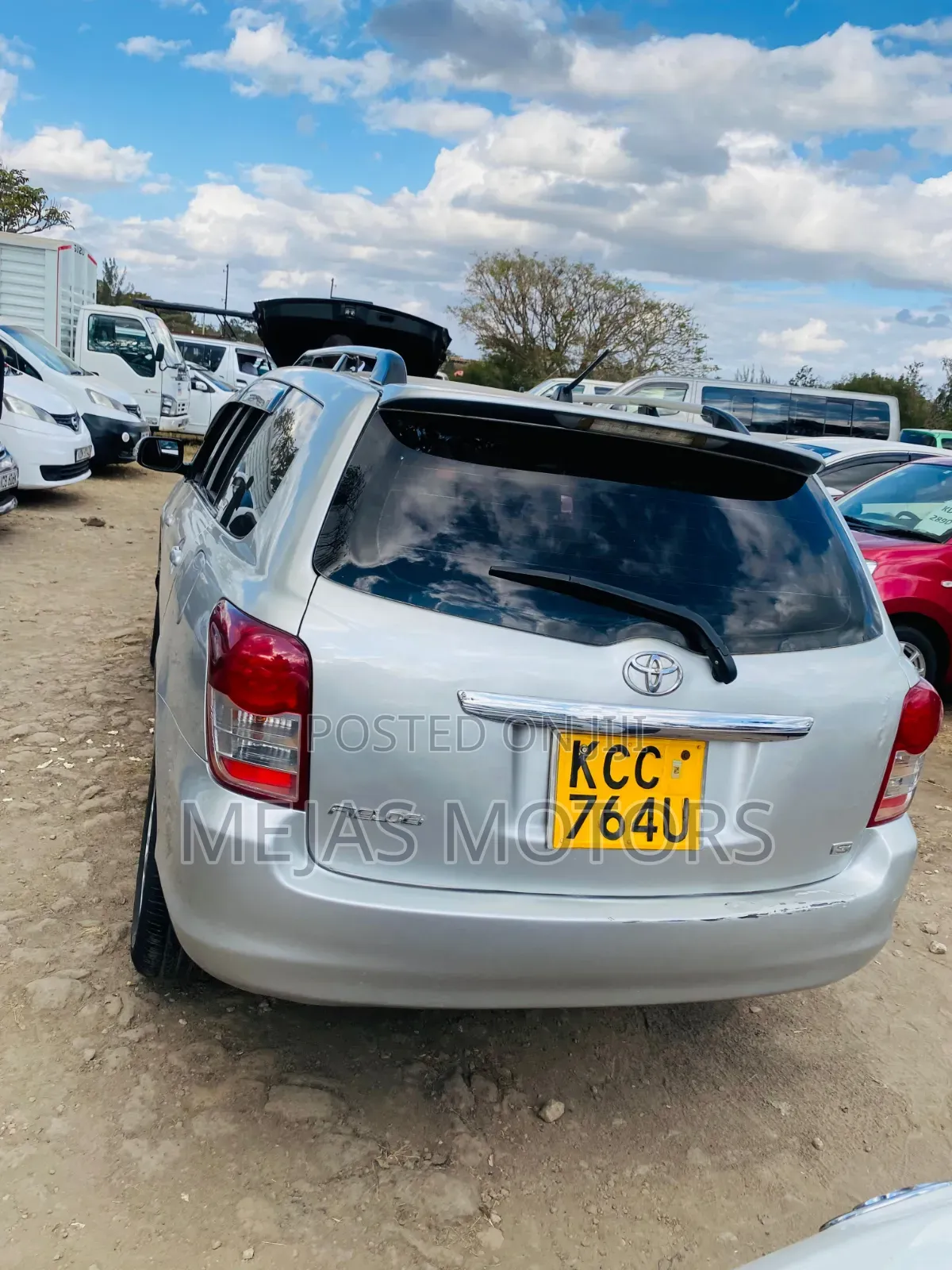 Toyota Corolla Fielder 2008 Silver