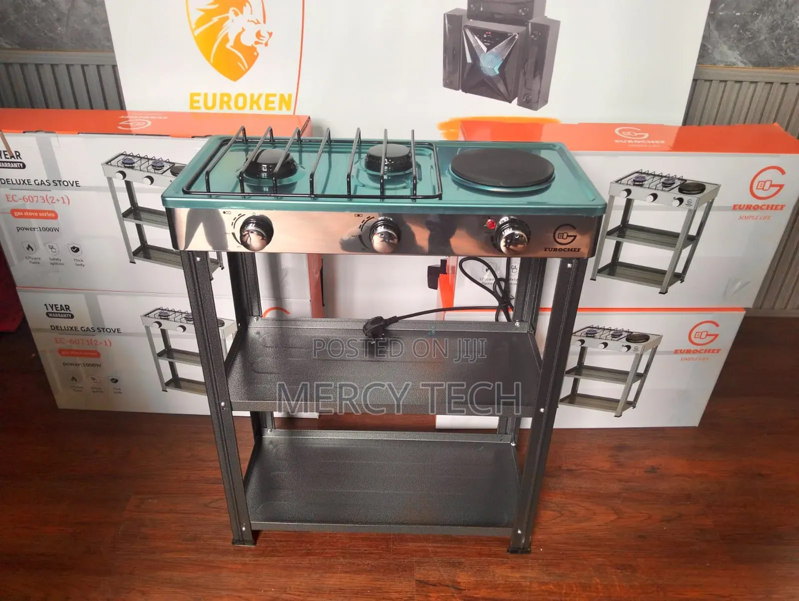 Eurochef Deluxe Gas Stove