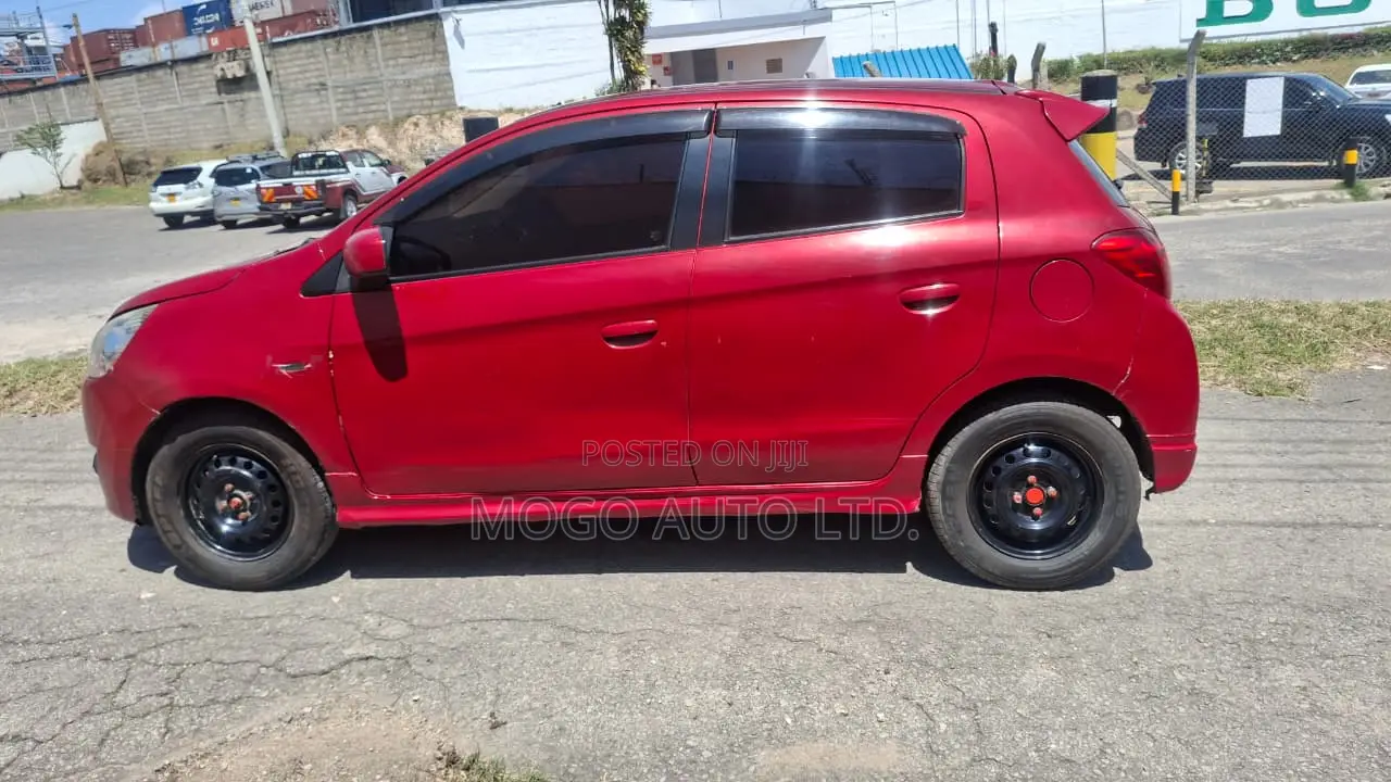 Mitsubishi Mirage 2015 Red