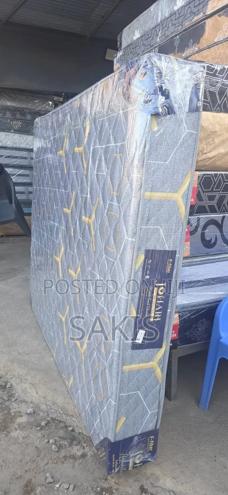 Comfort! 8inch Johari 6 X 6 HD Quilted Mattresses. Free Delivery