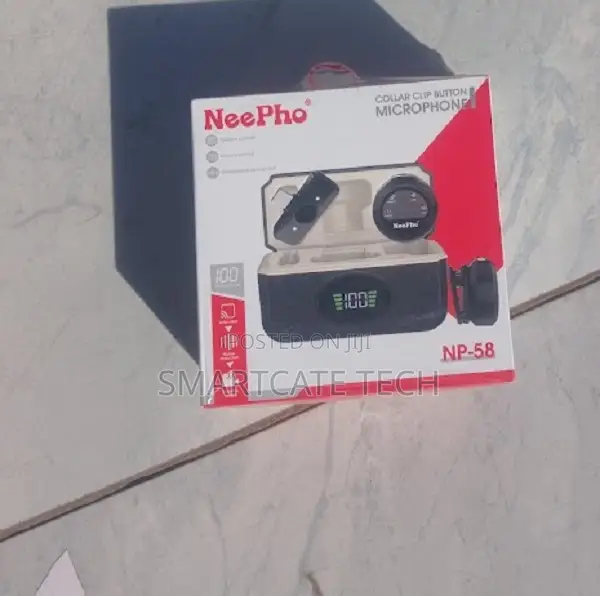 Neepho Wireless Lavalier Microphone – Compact, Clear & Convenient
