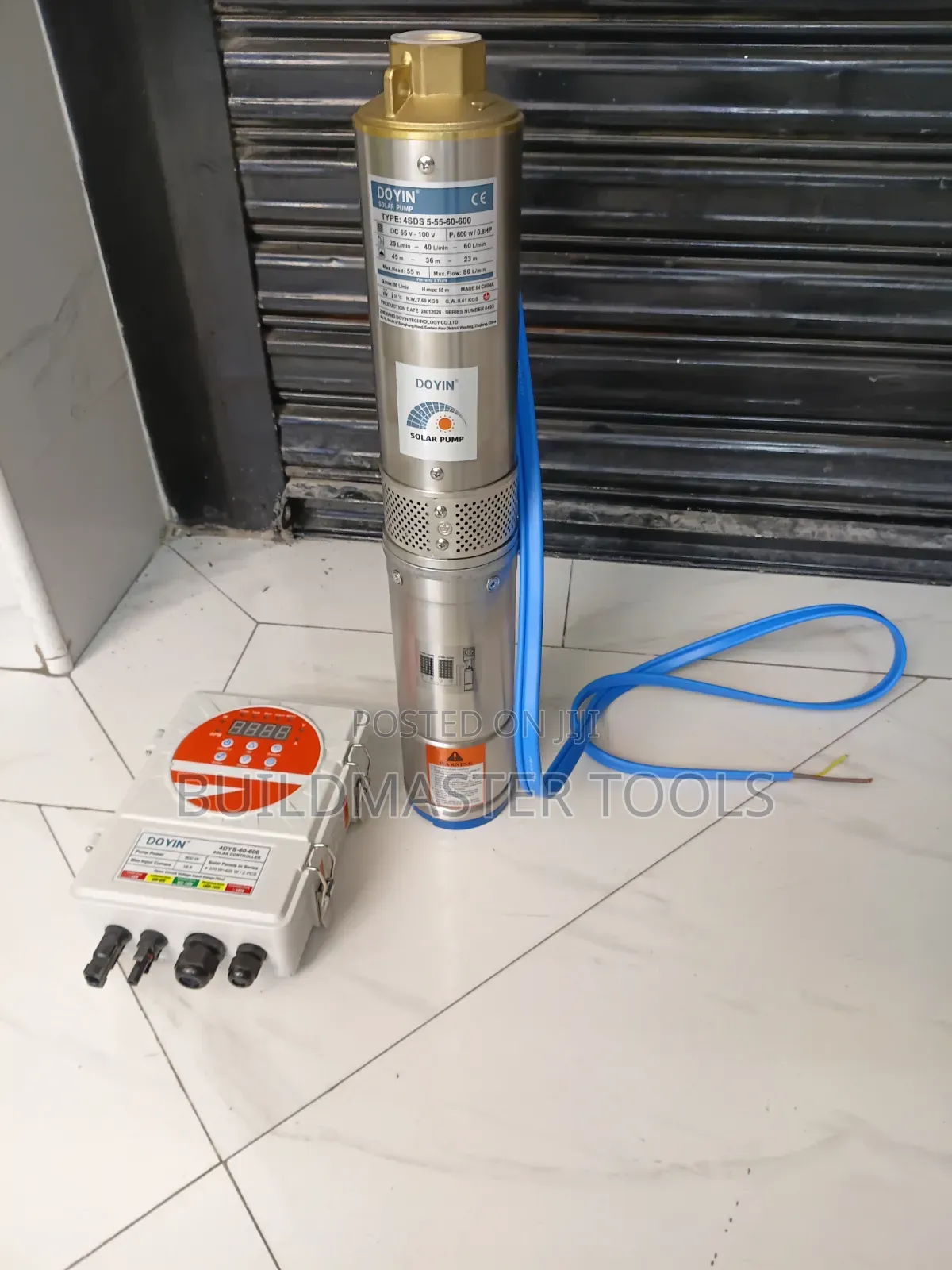 0.75 HP Doyin Solar Submersible Borehole Pump