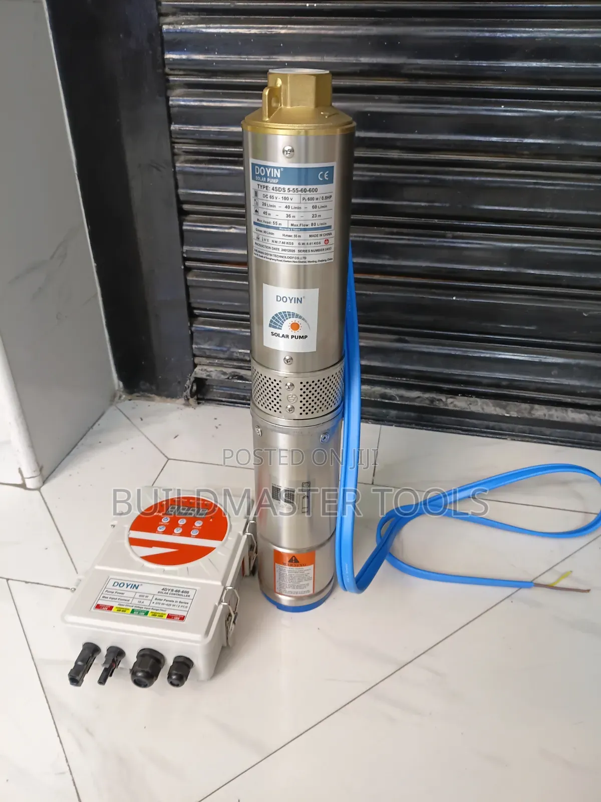 0.75 HP Doyin Solar Submersible Borehole Pump