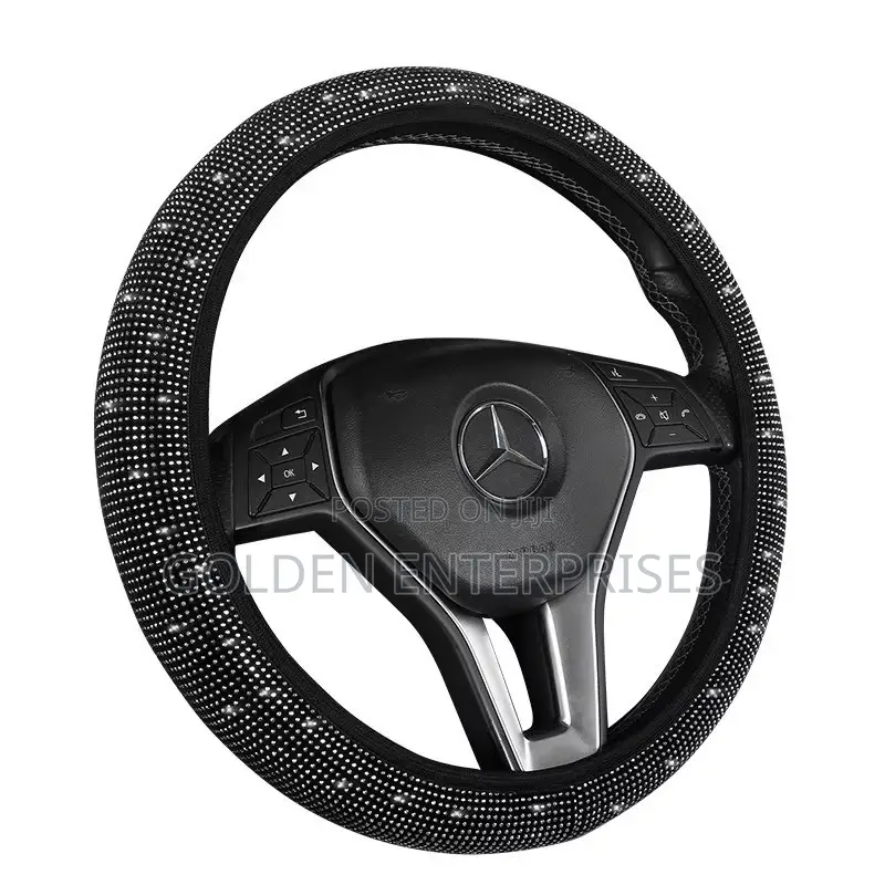Bling Rhinestone Steering Wheel Cover