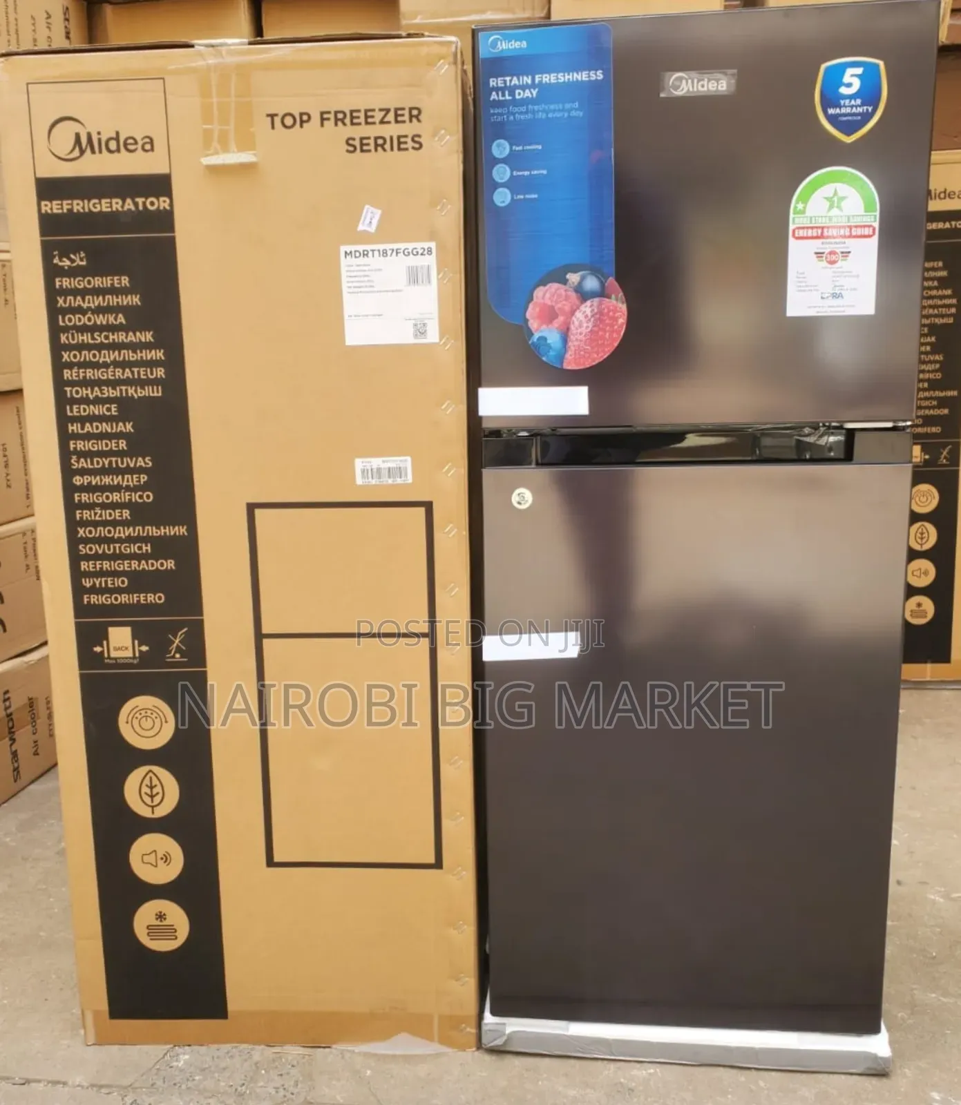Midea 187litres Fridge