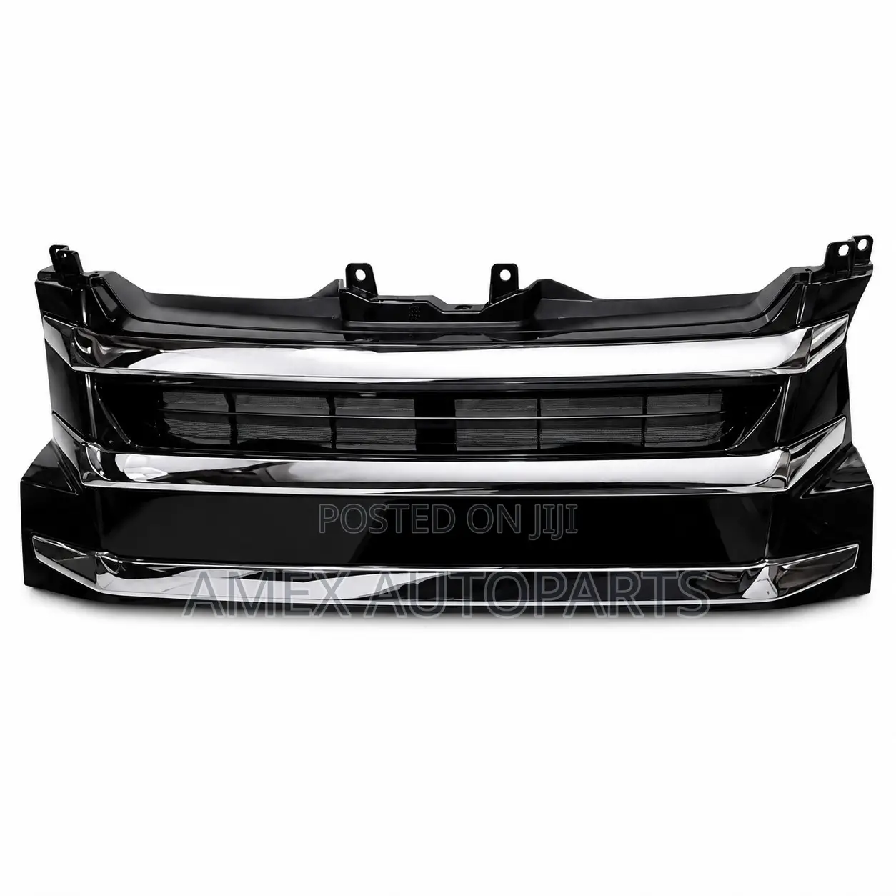 Grille Toyota Hiace 7l Kdh200 2014 Onwards Wide Chrome/Black Color