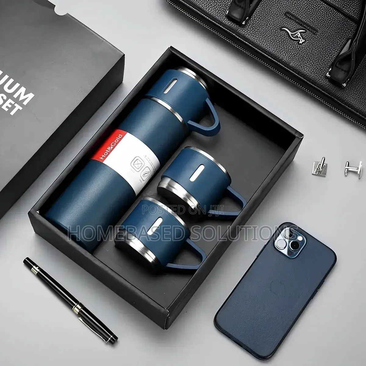 500ml Vacuum Flask With Two Cups