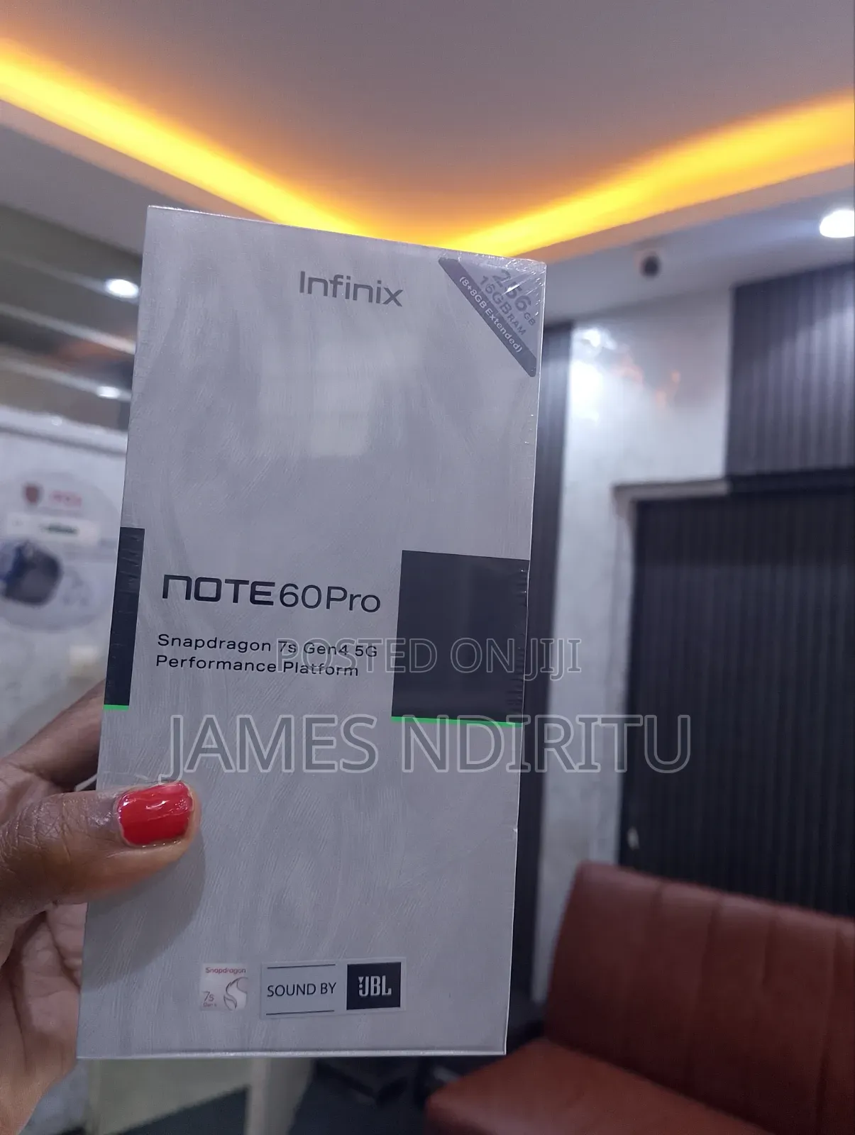 New Infinix Note 60 Pro 256 GB Blue