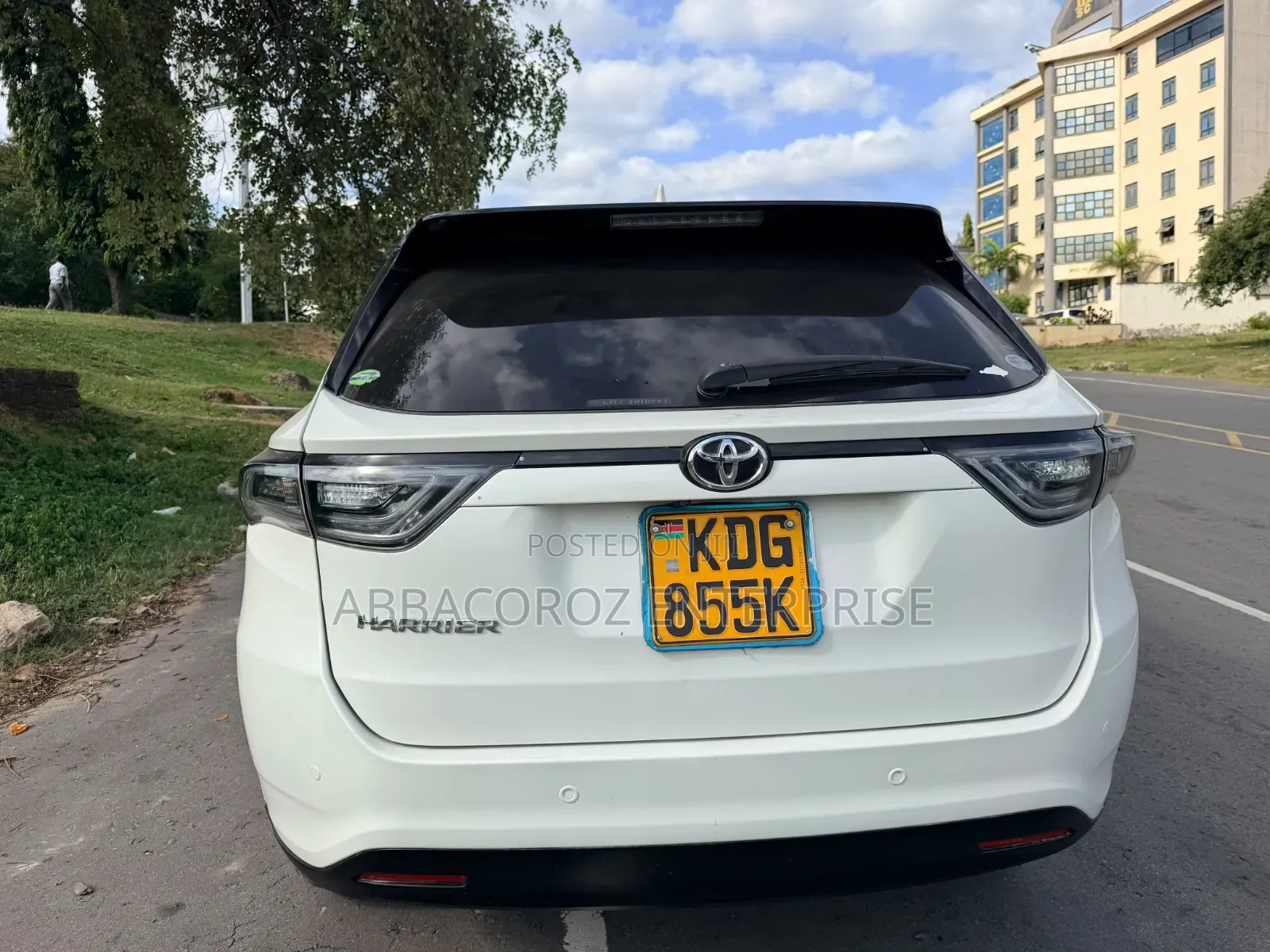Toyota Harrier 2015 White