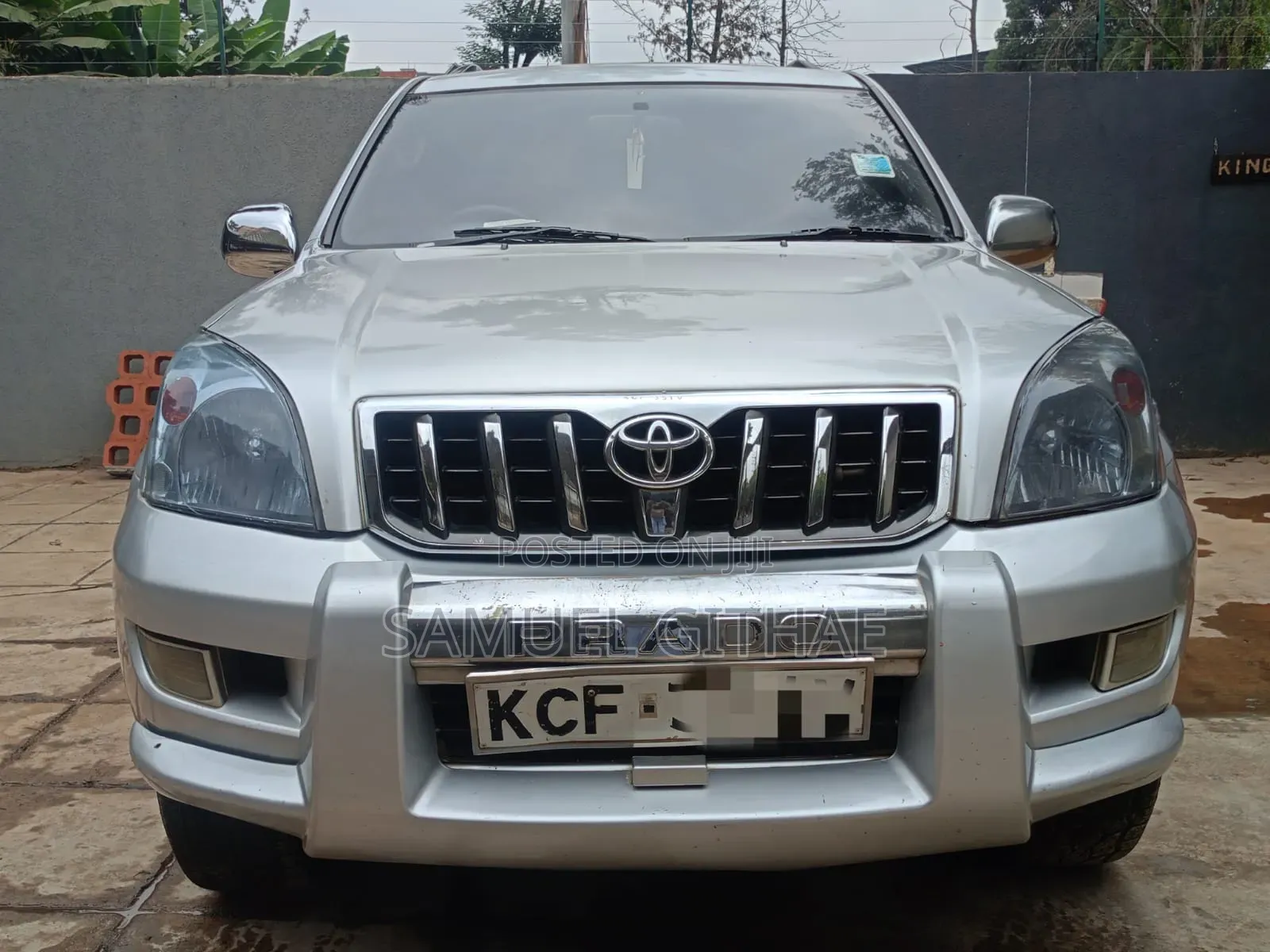 Toyota Land Cruiser 2008 Silver