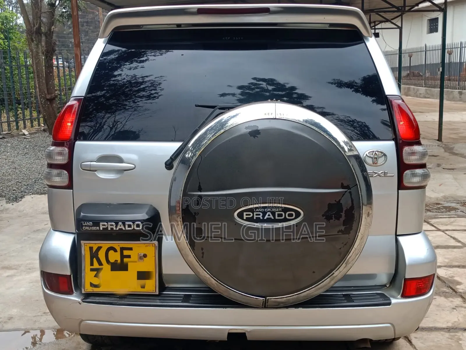Toyota Land Cruiser 2008 Silver