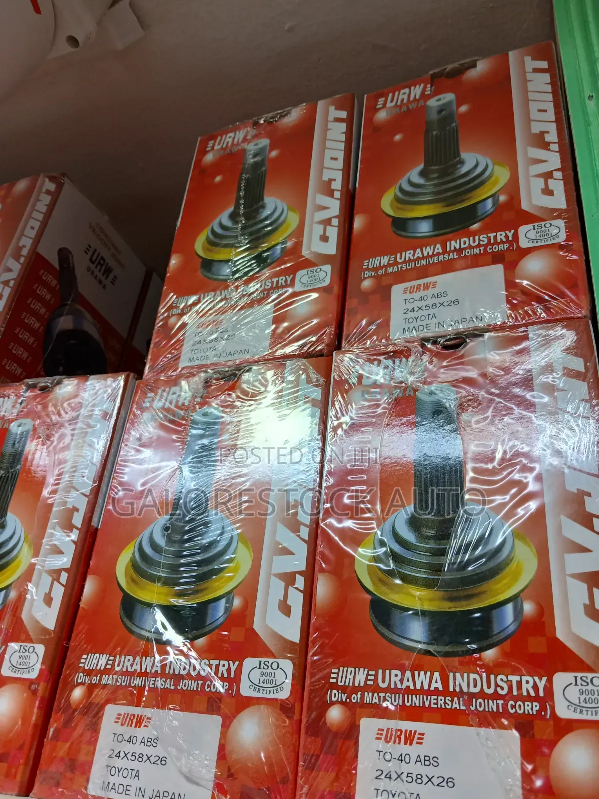 Urw Ma-56 Cv Joint – 29×53.8×25 – Mazda Demio De3fs/De3as