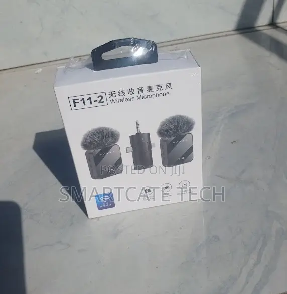Type-C 3-in-1 Wireless F11-2 Dual Wireless Microphone