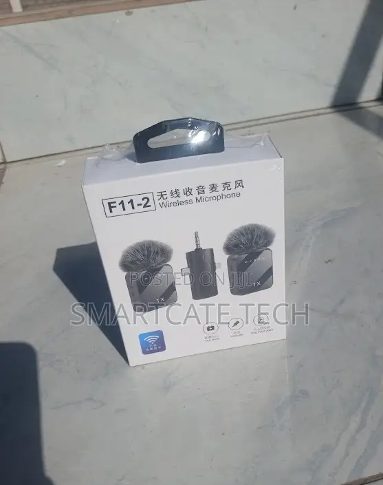 3in1 F11-2 Wireless Recording Microphone for YouTube and TikTok