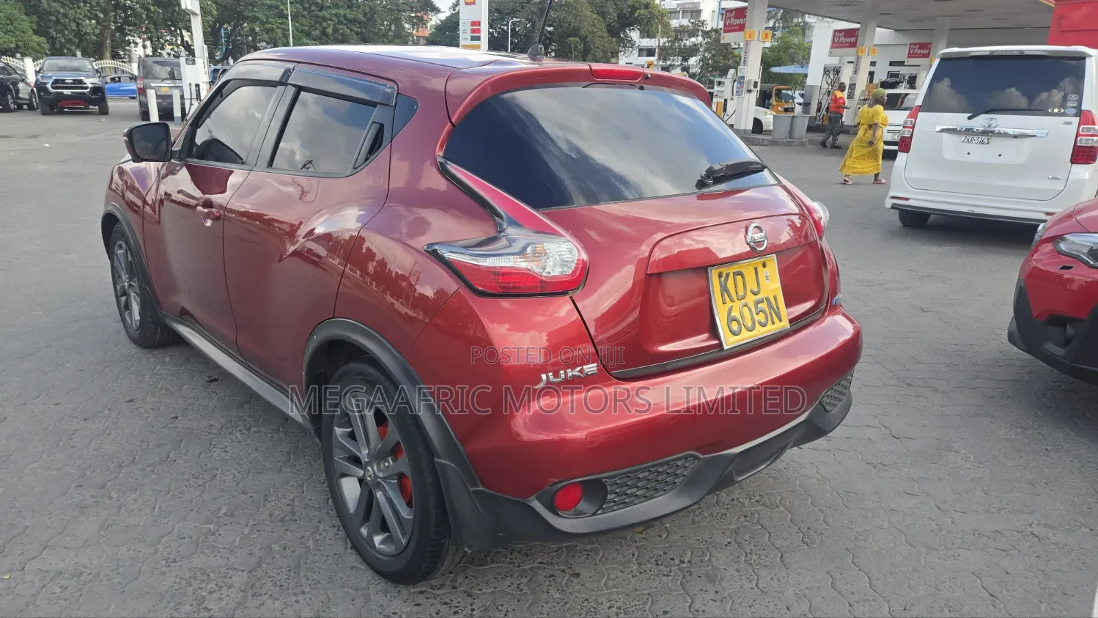 Nissan Juke 2016 Red