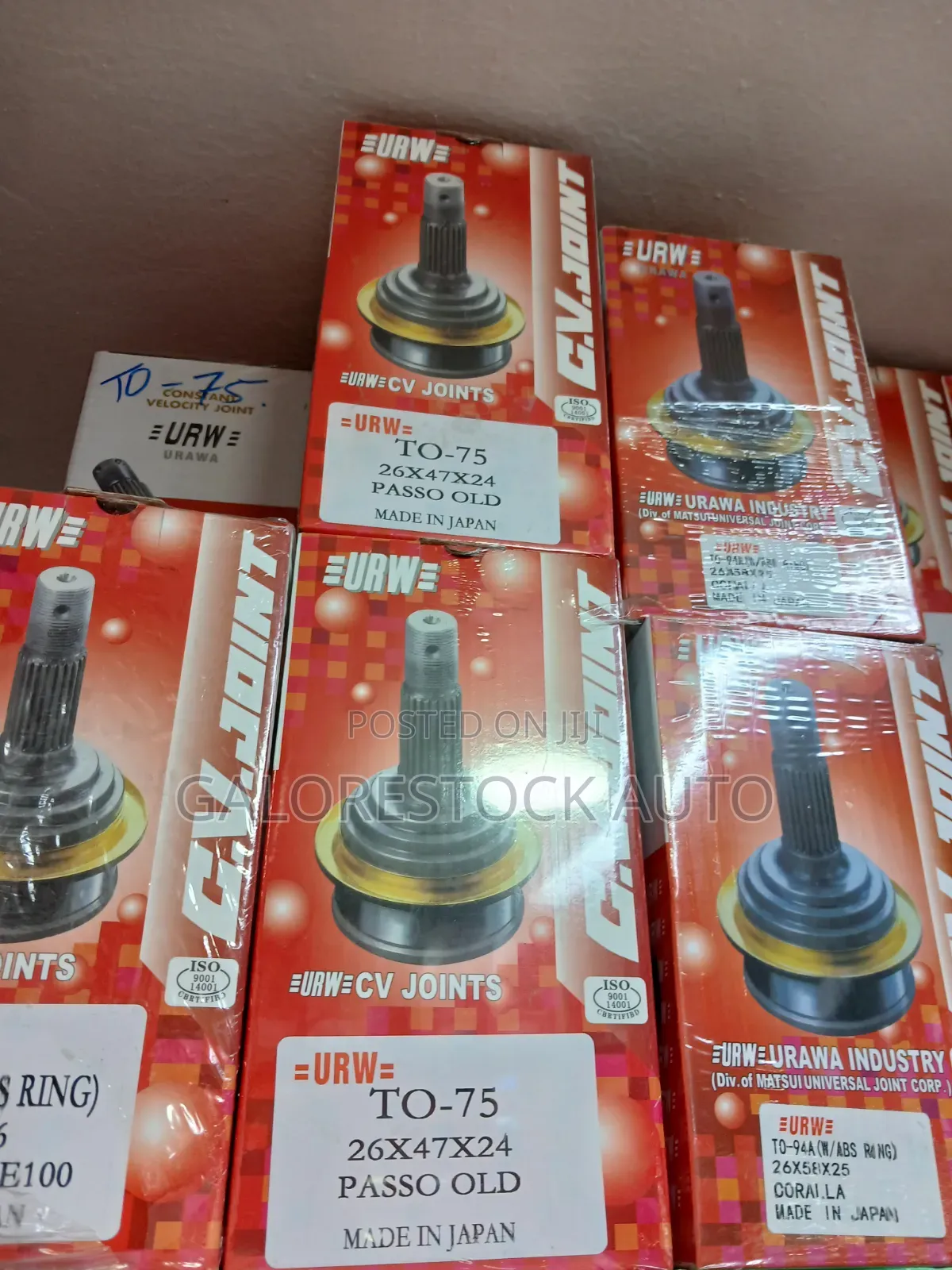 Urw to-55a Abs Cv Joint–24×58×26 – Toyota Nze / Wish / Spacio / Premio