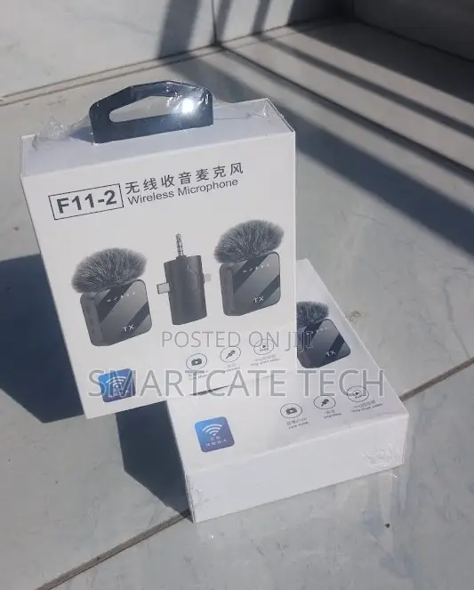 6 Hours F11-2 Collar Wireless Microphone iPhone/Android Type C