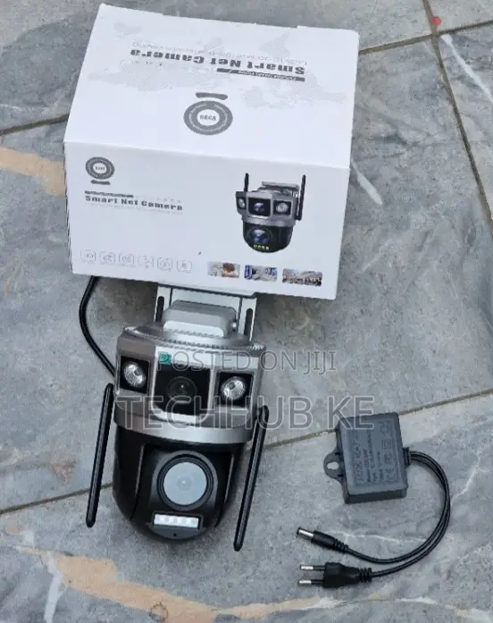 Smart 4G Outdoor PTZ CCTV Camera Multi Lens 360° Security Camera