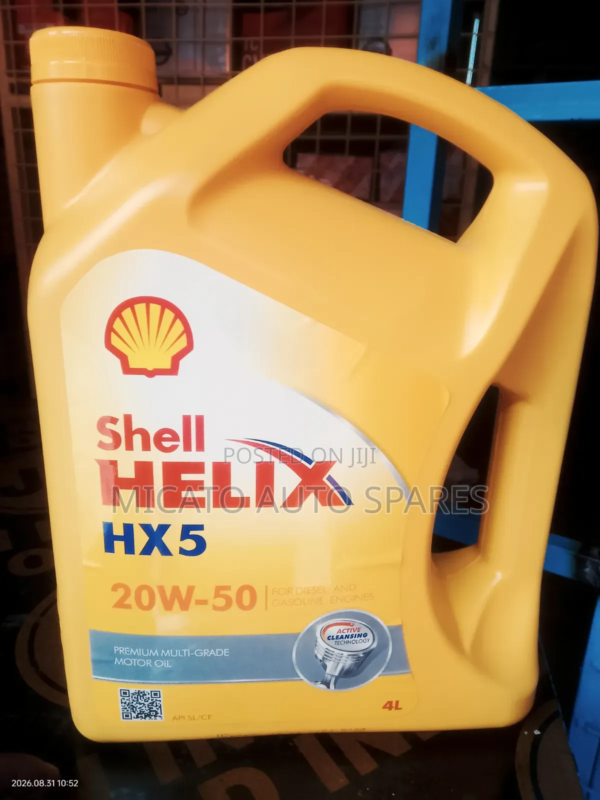 Shell Helix 20w-50 Oil 4litre