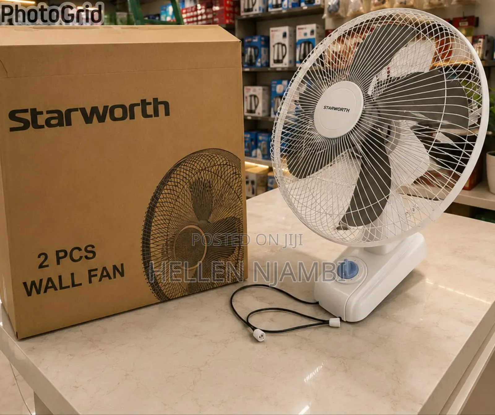 Starworth 16inches Wall Fan