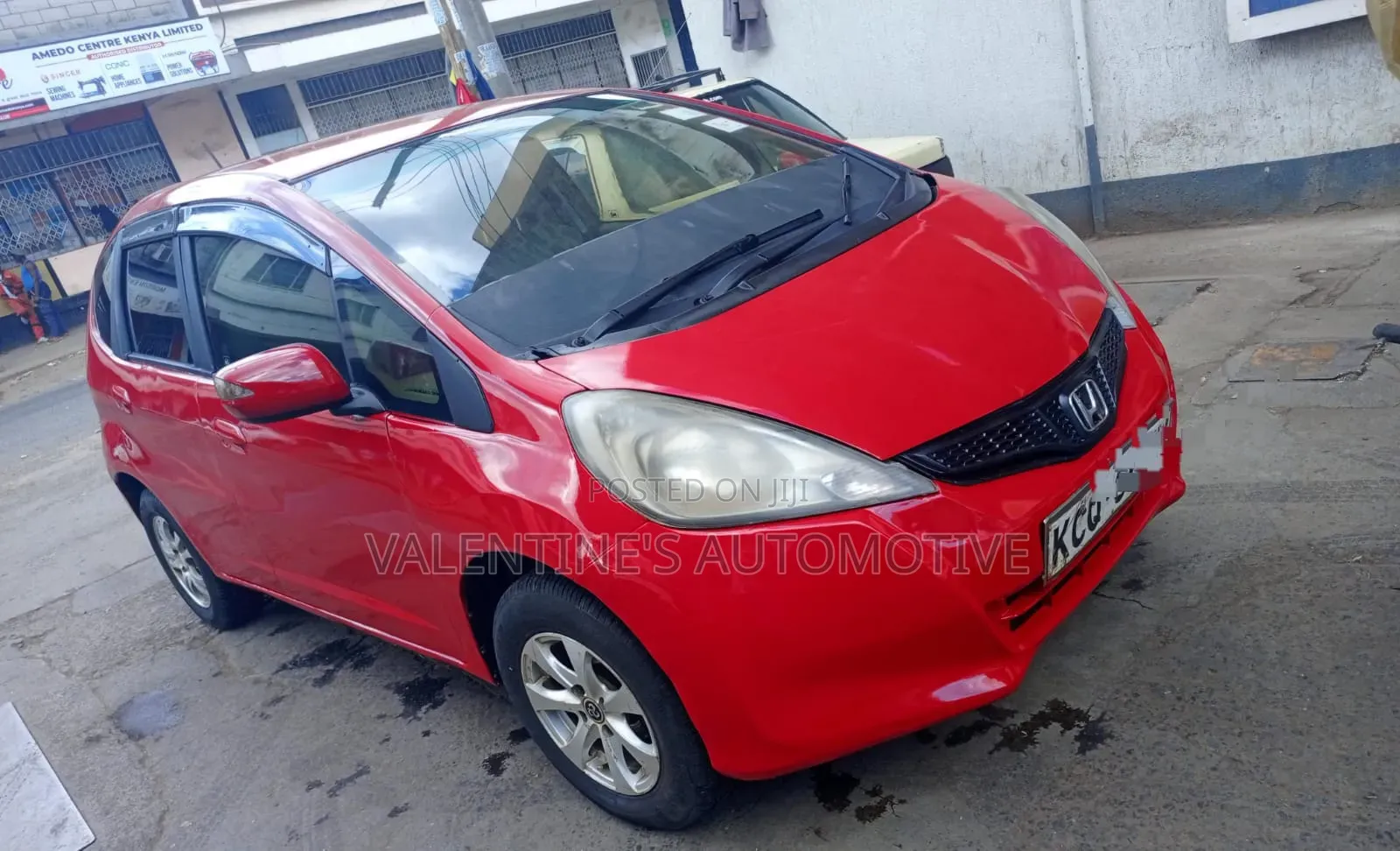 Honda Fit 2011 Red