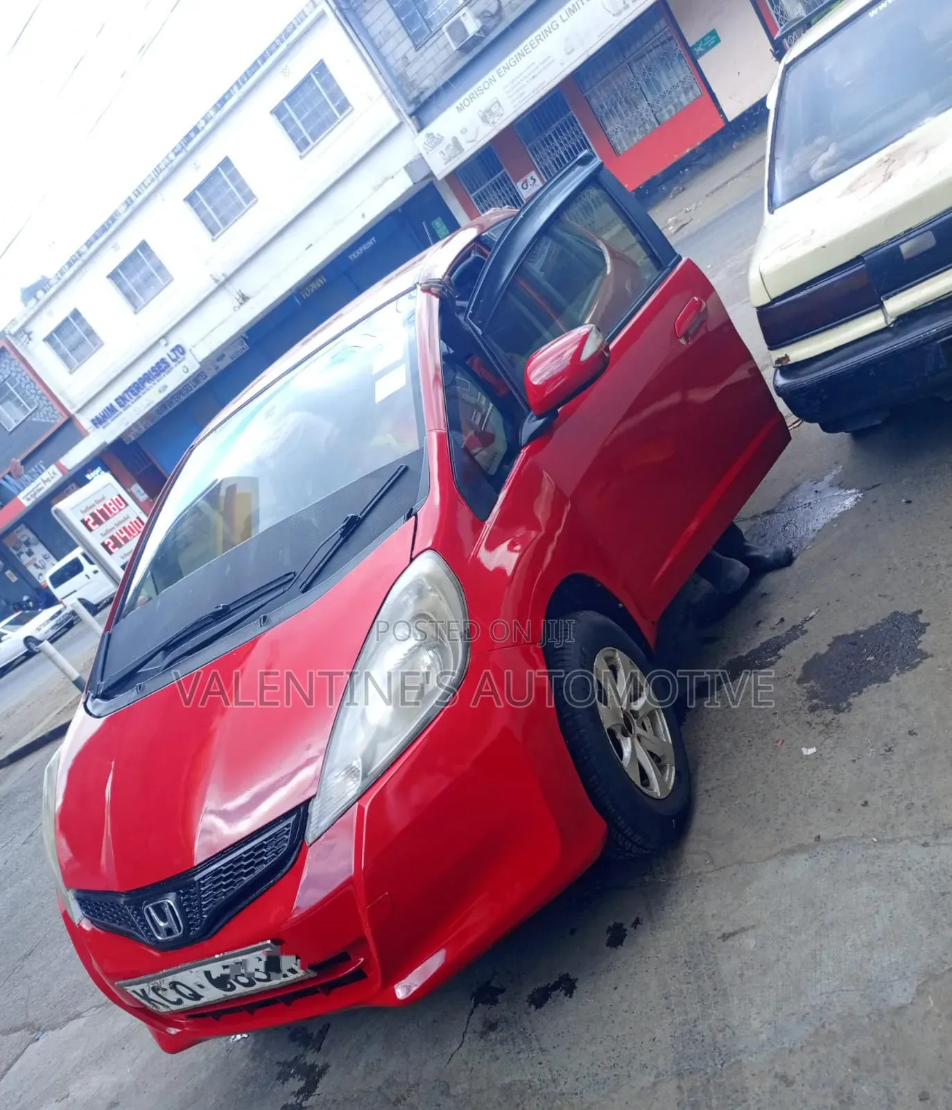 Honda Fit 2011 Red