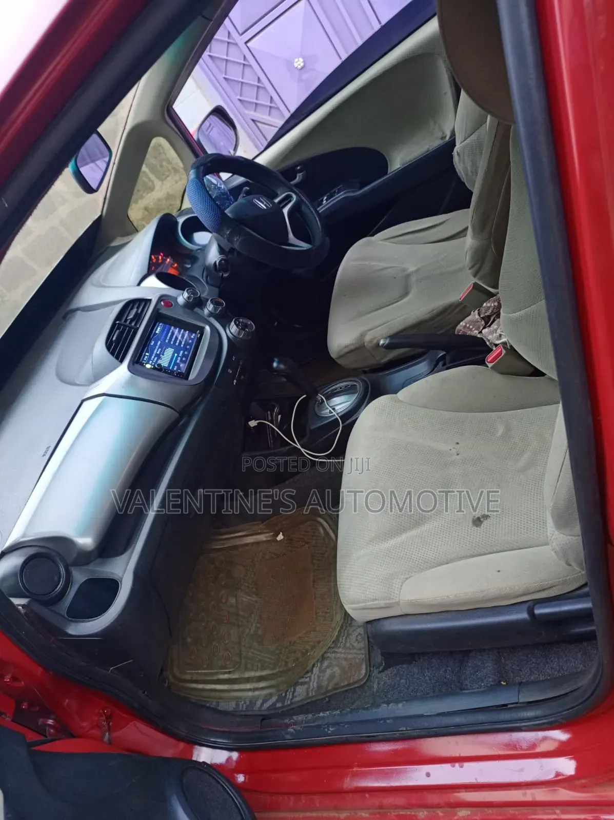Honda Fit 2011 Red