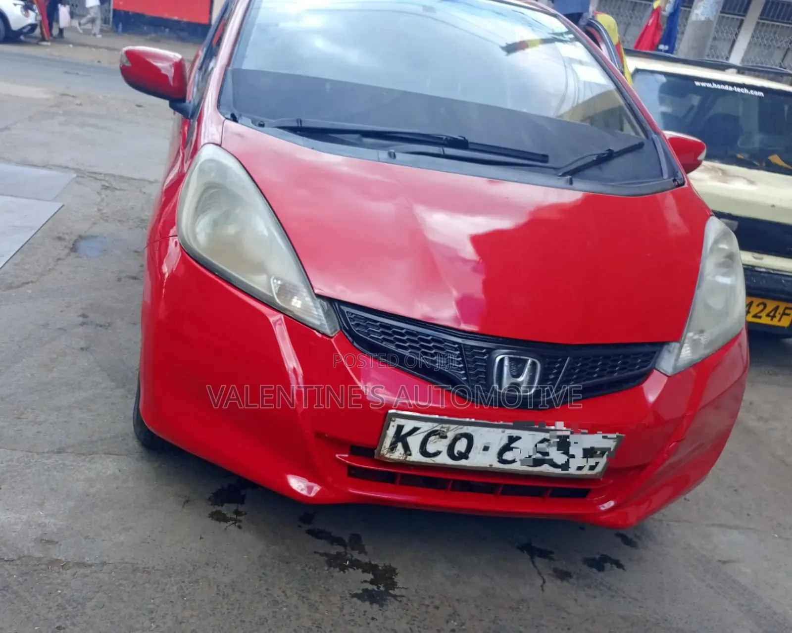 Honda Fit 2011 Red