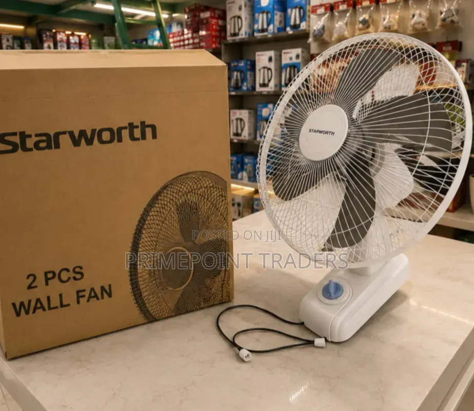 Starworth 16-Inch Wall Fan – Powerful & Efficient