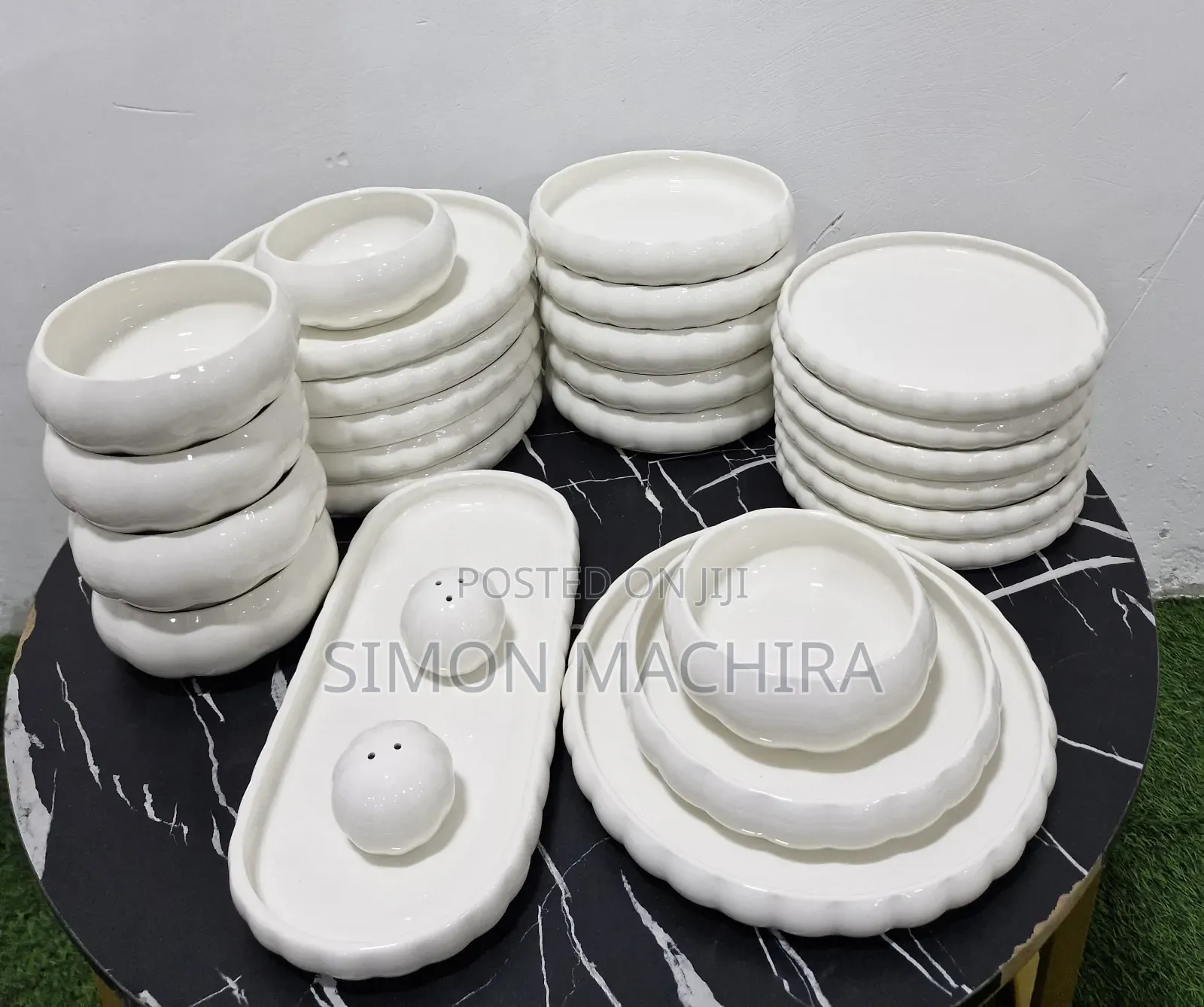 Luxury Ceramic Dinner Set 27pcs