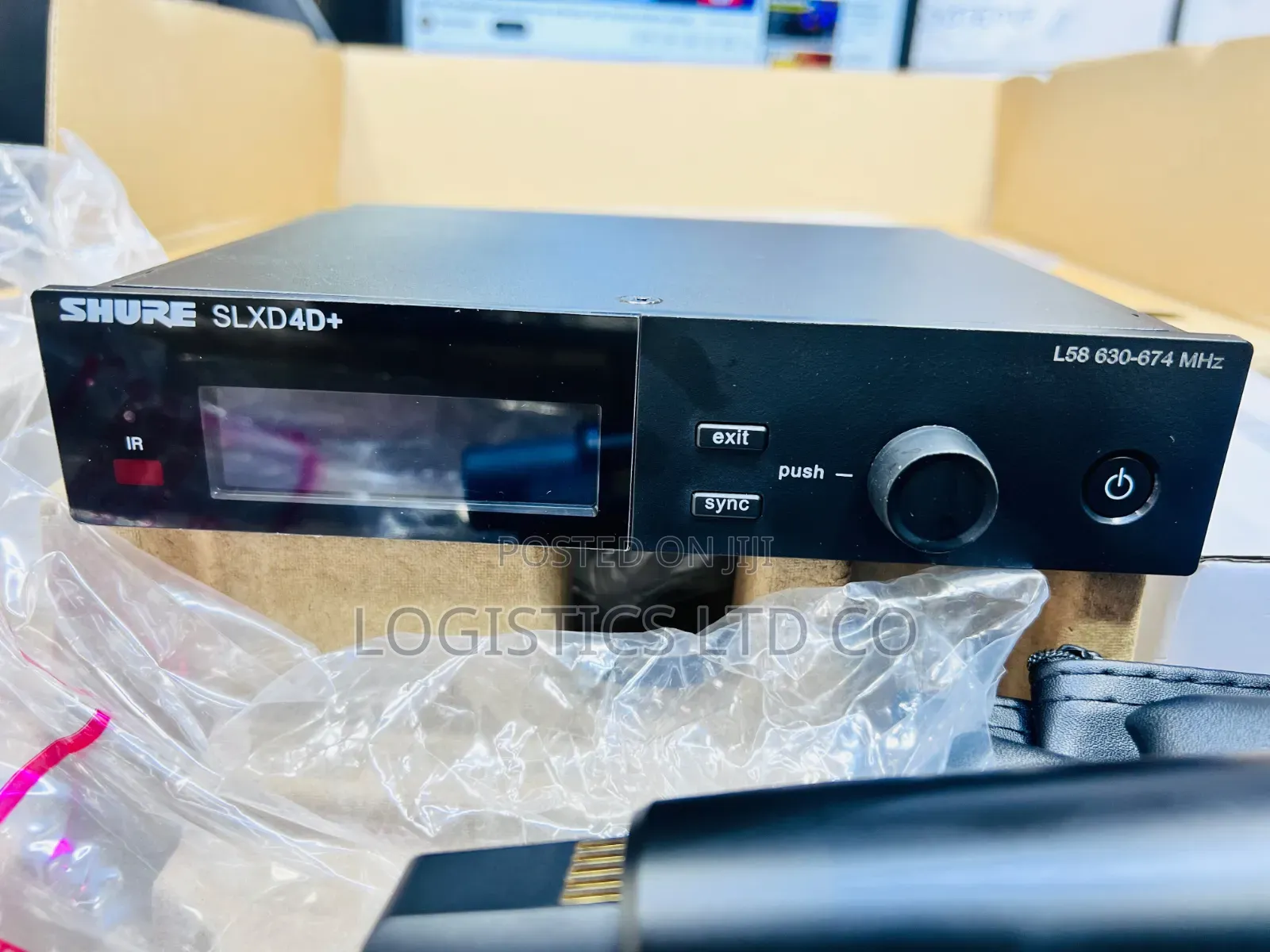 Shure SLXD4D+-G57 Wireless Microphone Receiver, Dual for SLXD+