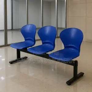 Blue Plastic Reception & Waiting Area Chairs