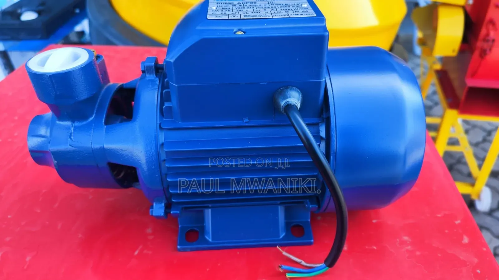 Aico 1HP Centrifugal Water Booster Pump