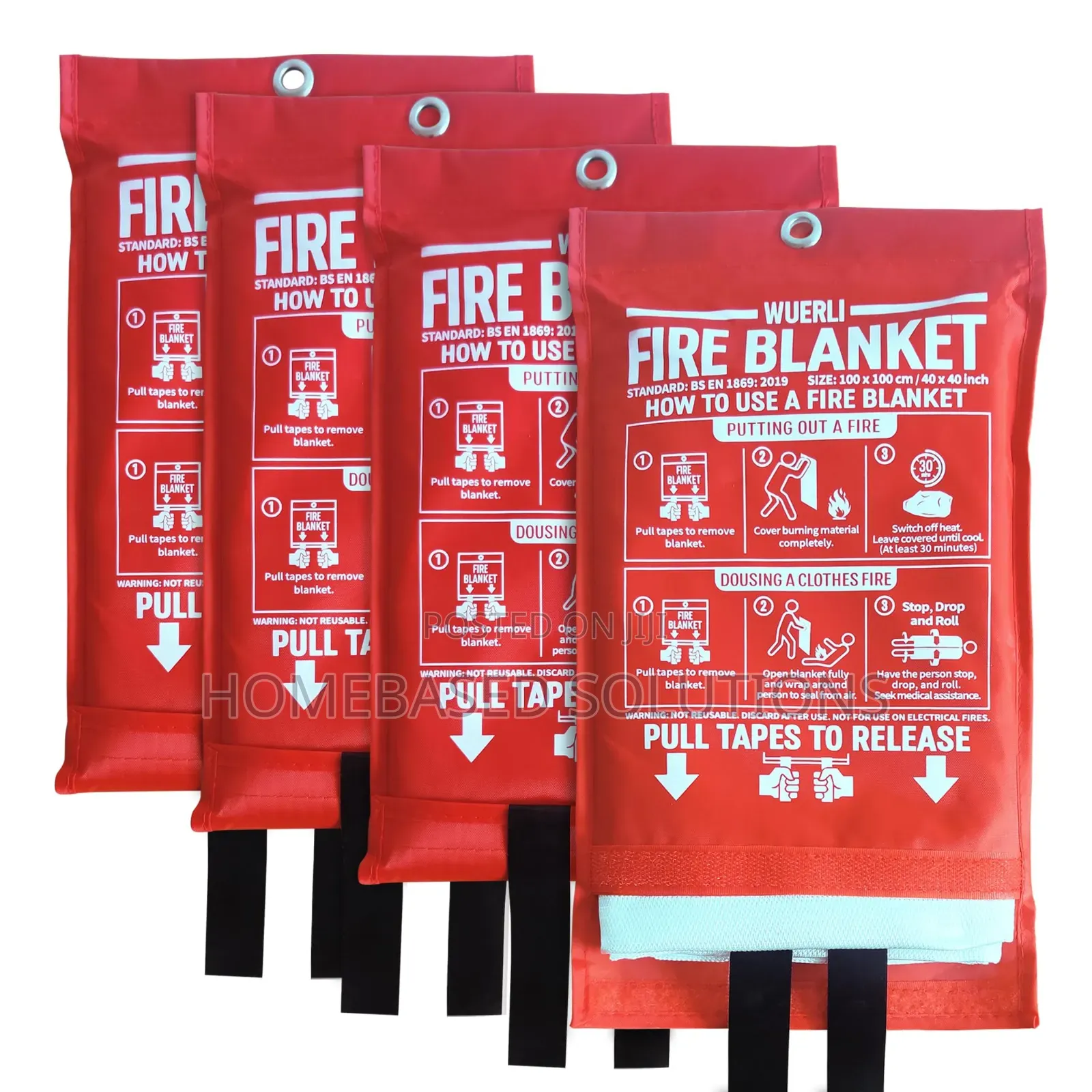 4 by 4 Fire Blanket