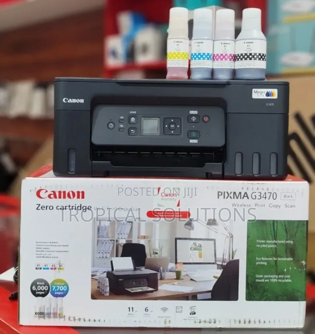 Canon G3470 Printer Print,Copy,scan All in One