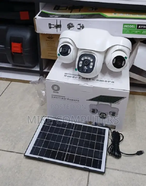 Trade Discounts 20MP Ultra HD 4G PTZ Triple Lens Solar Cameras
