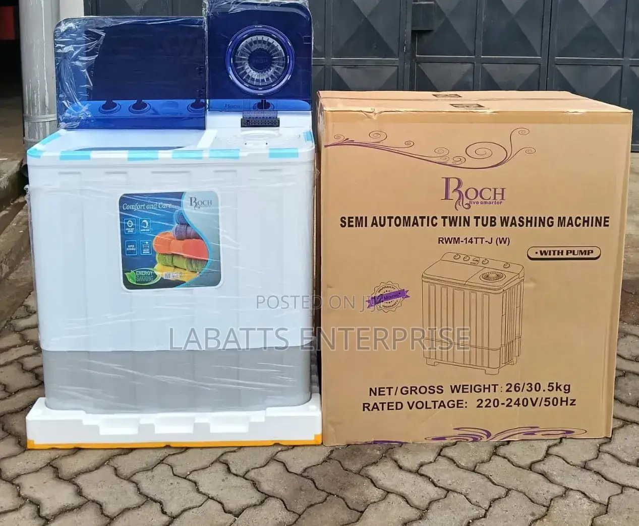 ROCH 14KG Twin Tub Washing Machine