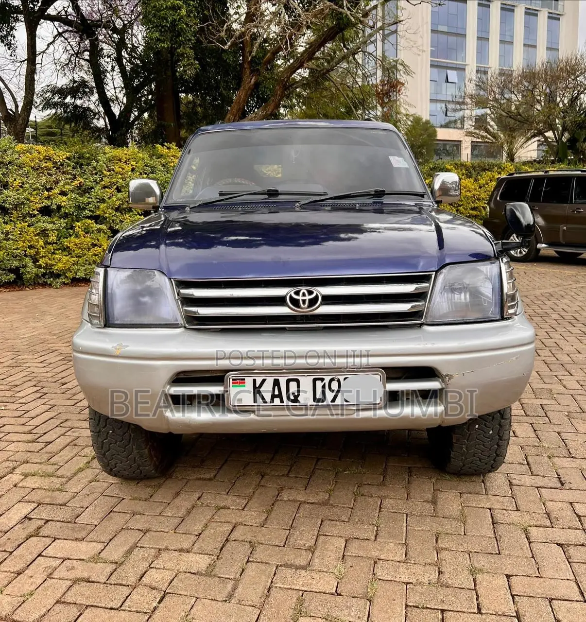 Toyota Land Cruiser Prado 3.0 TD 1996 Blue