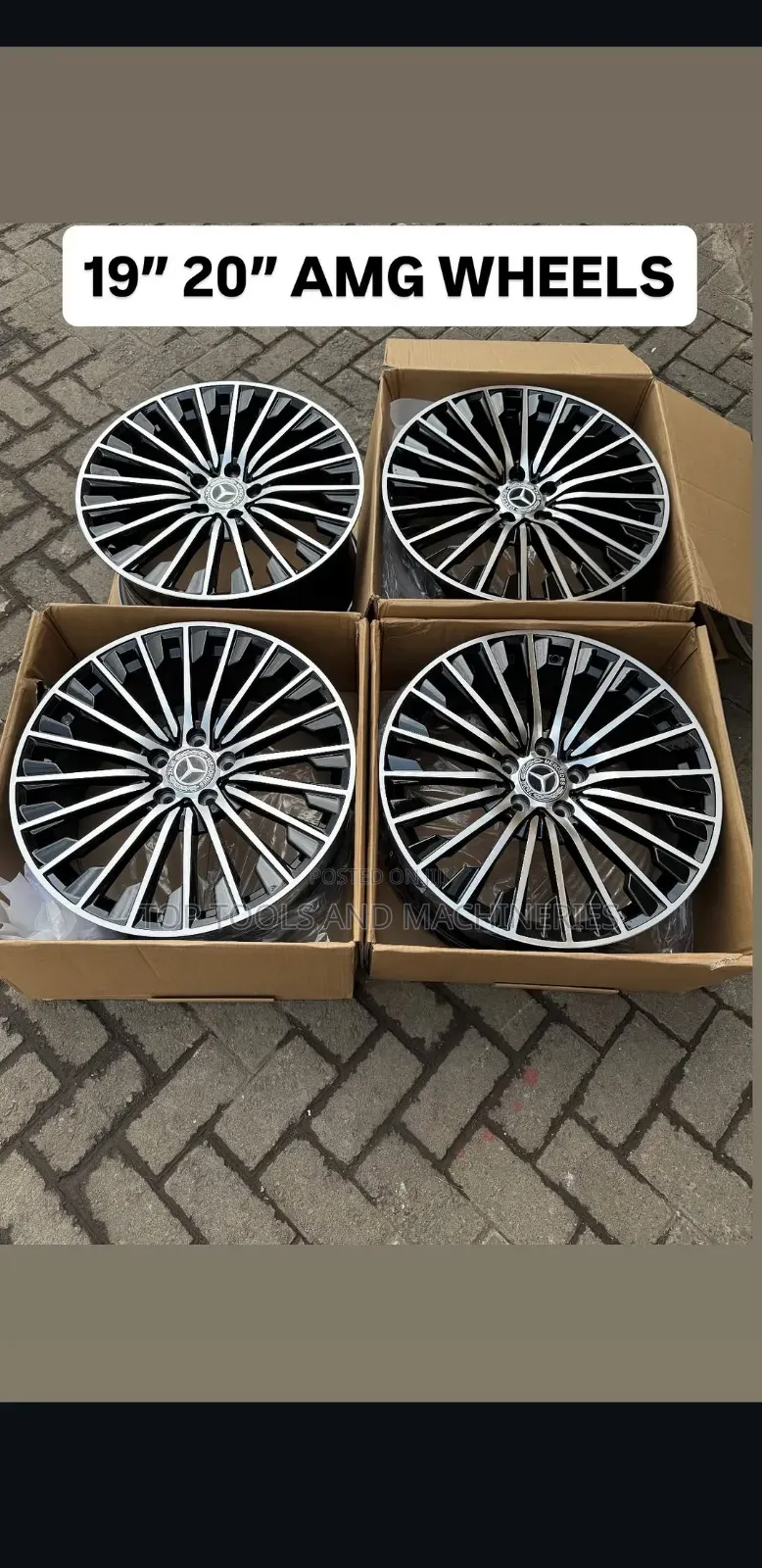 Size 20 Mercedes Benz Rims