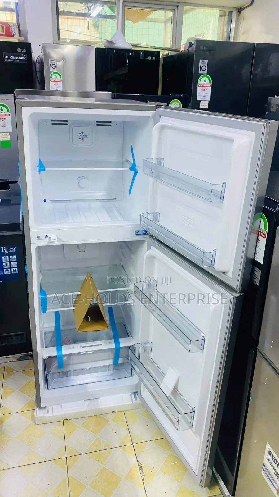 Solstar 197 Litres Double Door No Frost Refrigerator (RF 276h-Tdslbb)