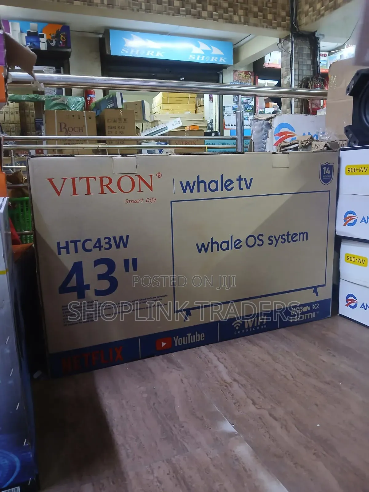 Vitron 43 Inches Whale OS System Smart Android