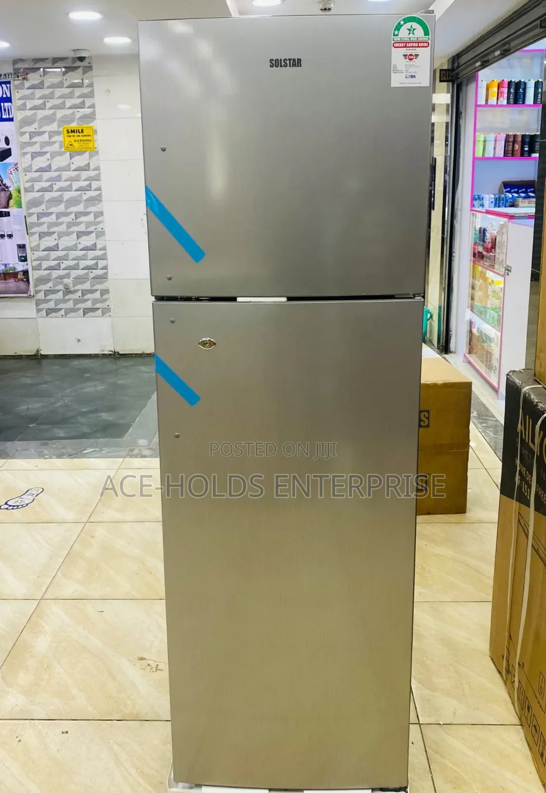 Solstar 247 Litres 2 Door No Frost Fridge (RF 346h-Tdslbb)
