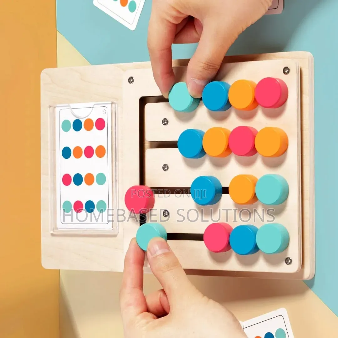 Montessori Kids Colors Matching Game for 3+ Yearskids-Wooden