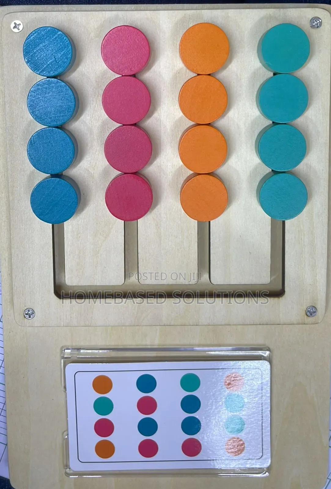 Montessori Kids Colors Matching Game for 3+ Yearskids-Wooden