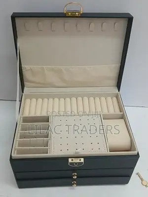 *✅3 Layered Jewelry Storage Box Alph