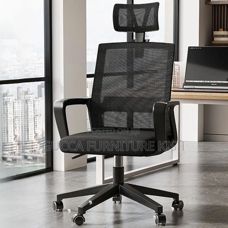 Office Chair; Ergonomic High-Back Breathable Mesh Office Chair