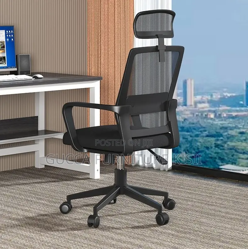 Office Chair; Ergonomic High-Back Breathable Mesh Office Chair