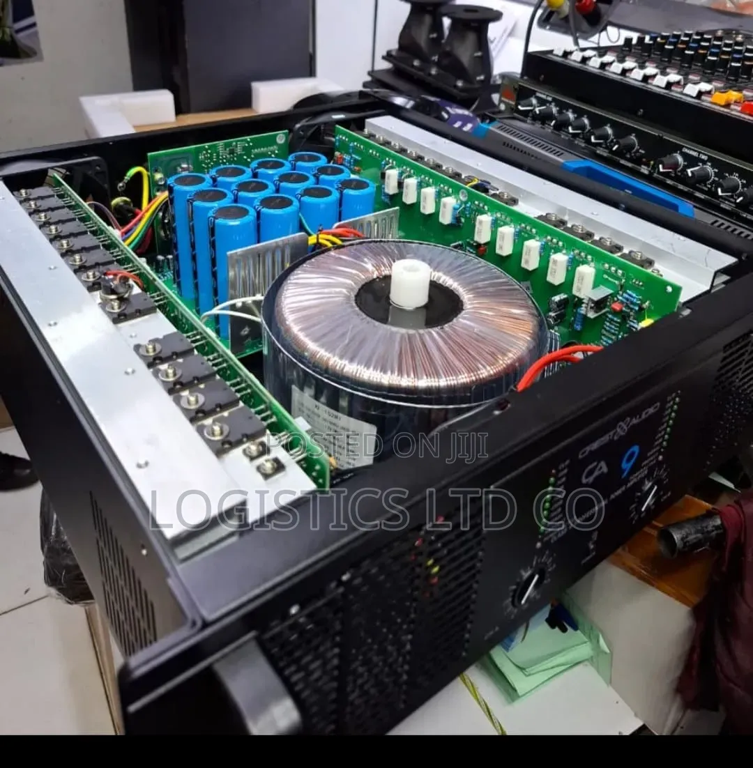Crest Audio CA9 Is a Professional 2-Channel Power Amplifier