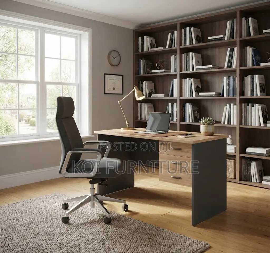 Office Desk; 1.2 Meters Home Clrical Lockable Drawer Desks