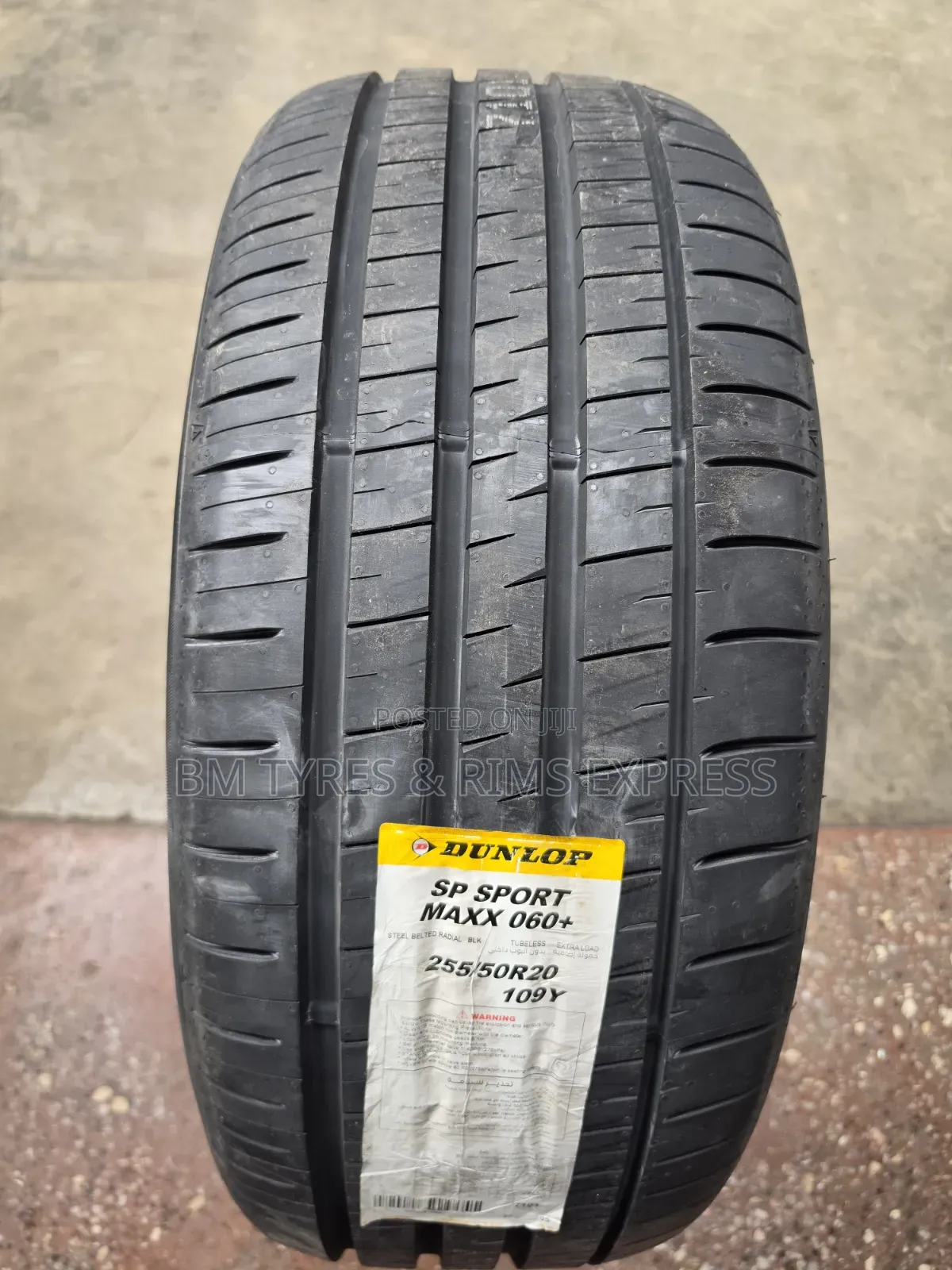 255 /50 R20 Dunlop Tyres (Japan) New Technology.